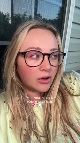 You just can’t get this kinda freedom in the city😅#country #morning #facetime #chat #MomsofTikTok 
