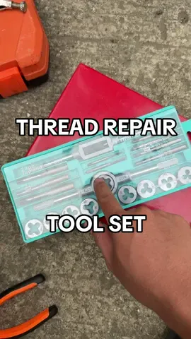 Thread maker wala ng loss thread #threadrepair #thread #nongkalikot 