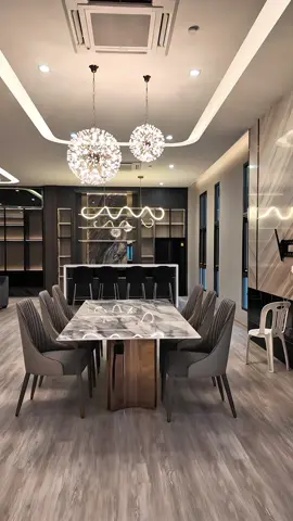 Party room 🏡🥂✨ #interiordesign #luxindesign #design #ตกแต่งภายใน #party 