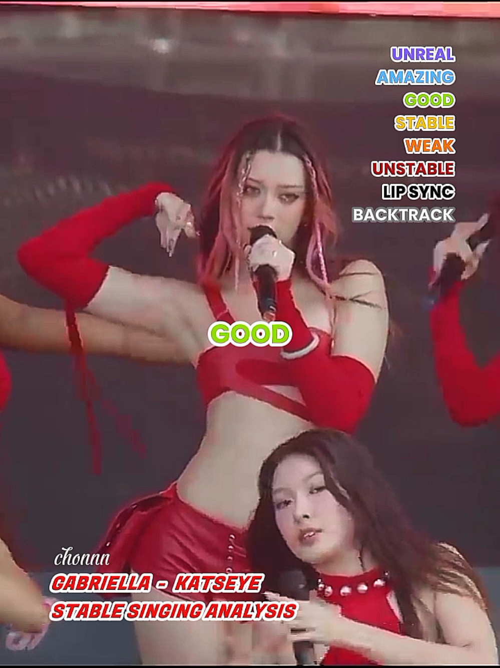 This analysis is my own assessment, based on comparison with the audio, breath control, vocal volume adjustment, handling of song segments and vocal range. I just wanna say that this is not an in-depth technical analysis video, but only about stability, so starting with 