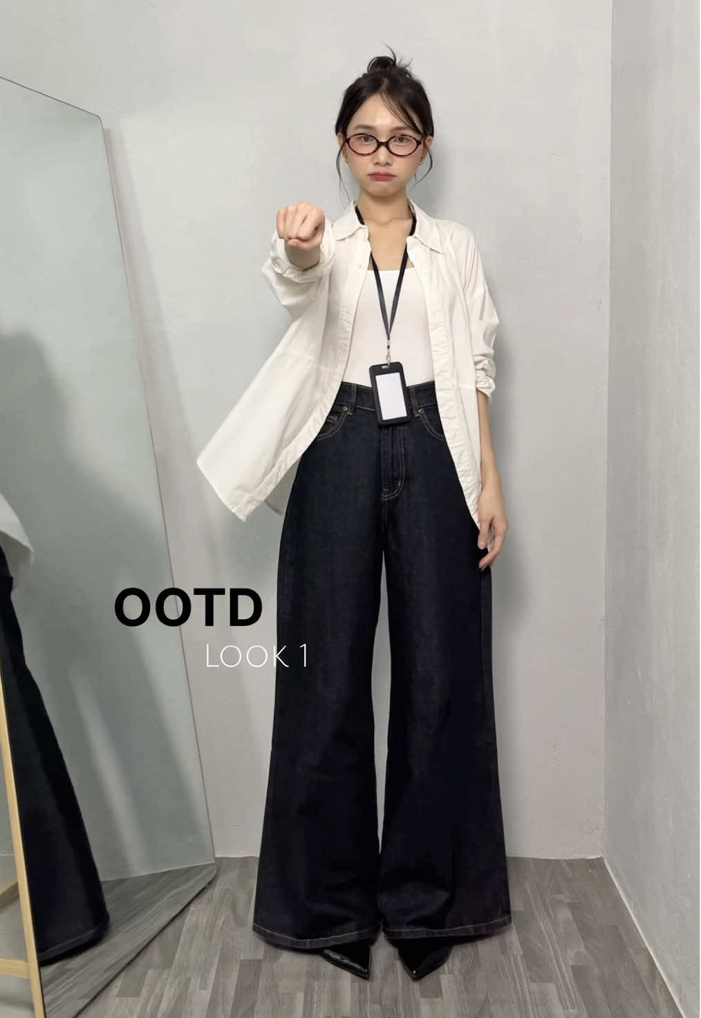 Quần jean nhà @Gauni Deim basic sẽ không bao giờ lỗi thờiiii #outfit #fyp #myoutfit #OOTD #nuocloc7mao 