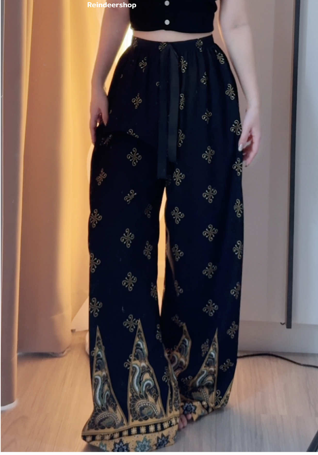 🌙✨เค้าใส่ไซส์F นะค้า #กางเกงขายาว #กางเกงมินิมอล #กางเกงใส่สบาย #กางเกงเอวสูงเก็บพุง #กางเกงช้าง 