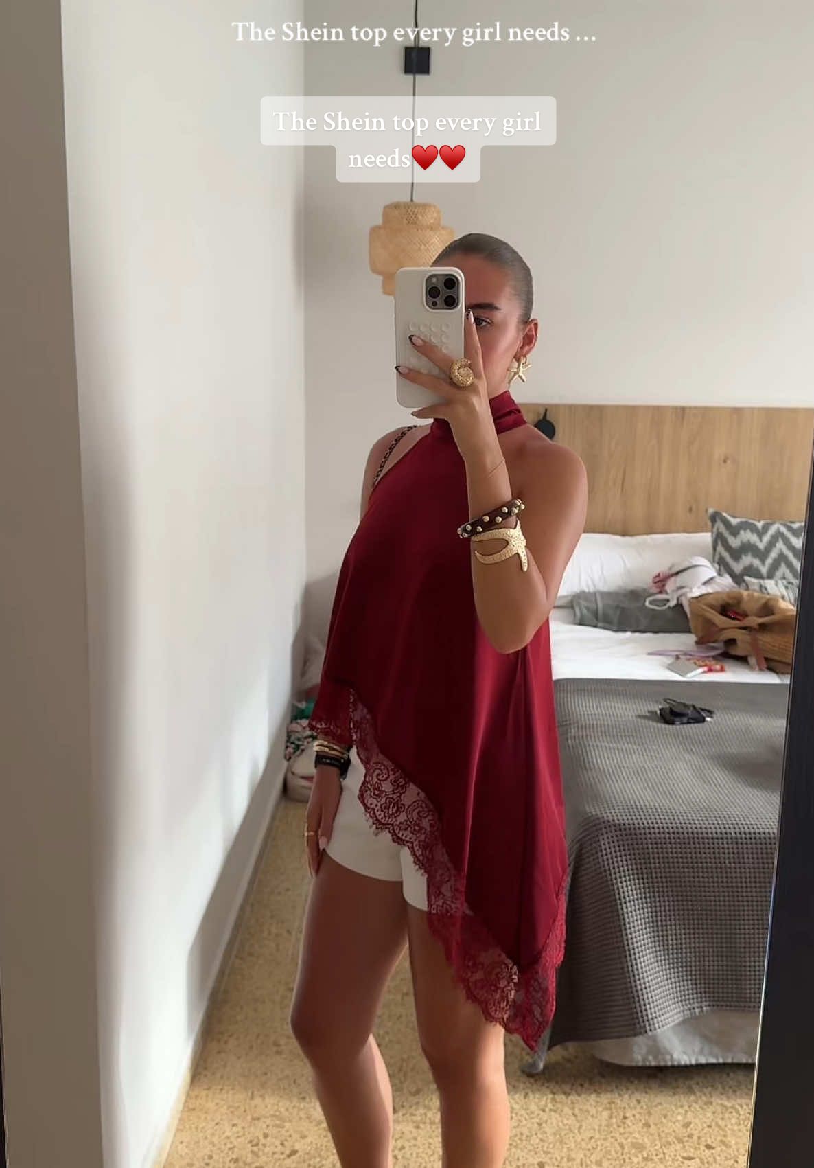 Code is : 165749932 !! ♥️♥️ #sheinfinds #holidayoutfit #burgundyoutfit #shein 