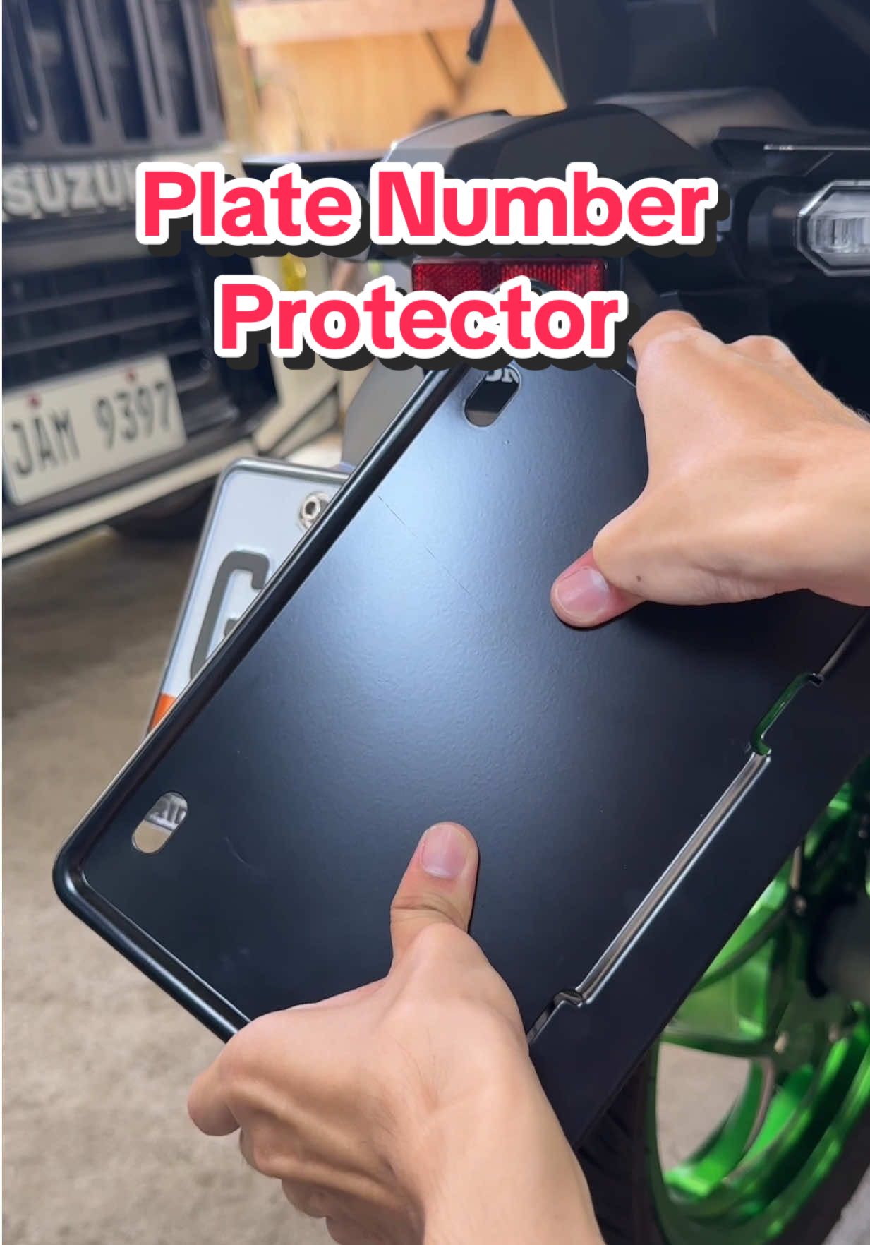 Maghihintay paba kayo masira plate number nyo? #platenumberprotector #platenumberholder #platenumber #motorcycleaccessories #fyp 