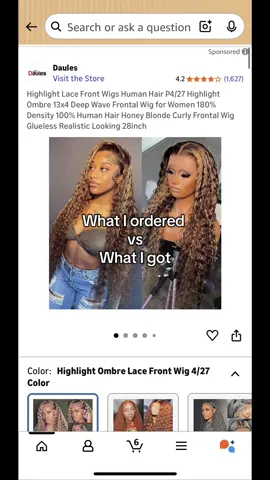 28” highlight deep wave wig @daules__amazon ,it’s not giving 28inch though.  For 10% off, use discount code: DAULES816  #curlywigs #deepwavewig #highlightwig #amazonwigreview #amazonwigs 