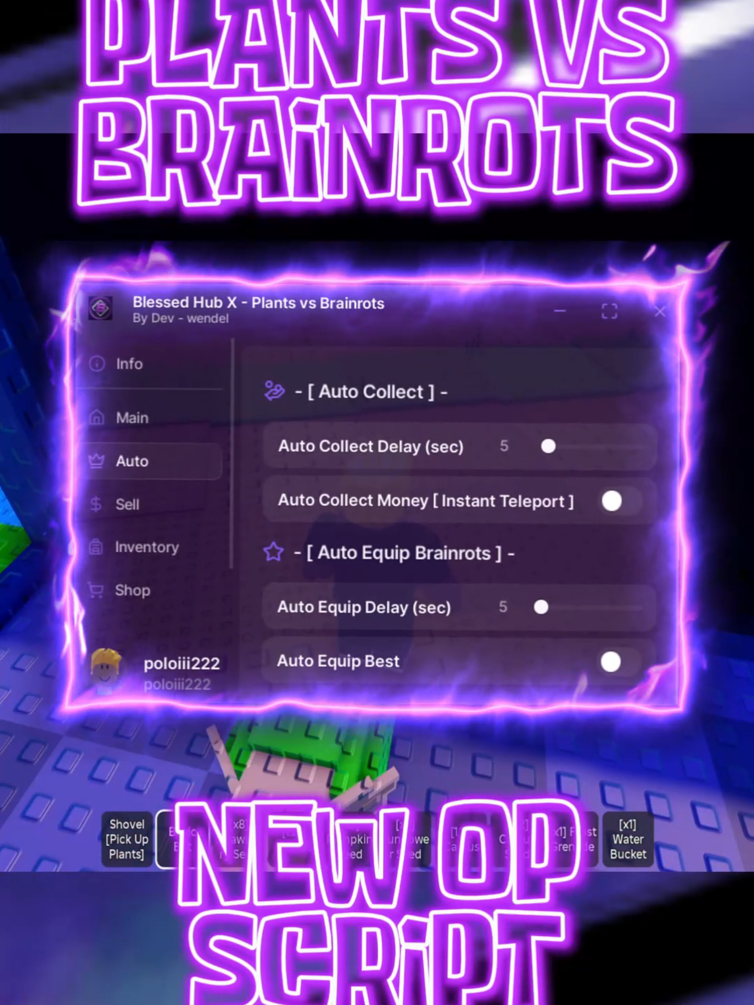 💎 New OP Script for Plants VS Brainrots Roblox! Roblox Plants VS Brainrots OP New Script! Roblox Scripts! 🌀 -------------- #roblox #robloxscript #robloxplantsvsbrainrot #scriptplantsvsbrainrots #plantsvsbrainrots 