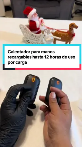 Calentador para manos recargables hasta 12 horas de uso por carga#tiktokshopcreatorpicks #handwarmers #calentadordemanos #spotlightfinds #winterseason 
