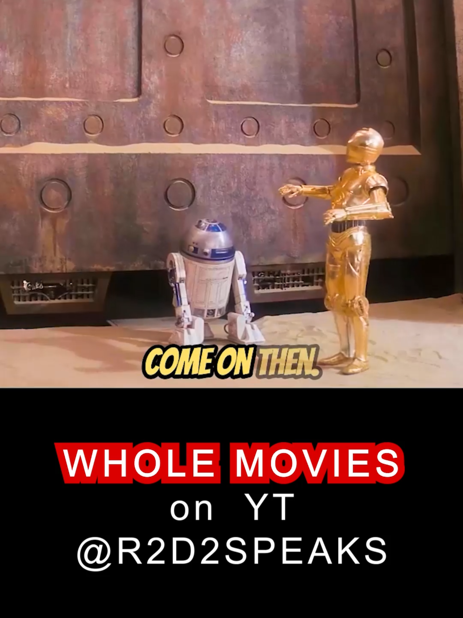 R2-D2 SPEAKS #1 #youtubecomedyseries #starwarsparody