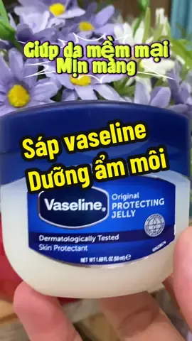 Sáp dưỡng ẩm môi Vaseline. Dưỡng môi mền mịn #giadungthongminh7947 #kemduongmoi #vaseline 