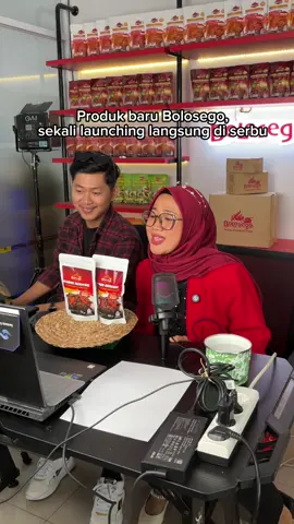 Alhamdulillah launching Paroe Mercon Bolosego meriaaaah polll, terimakasih ya bolo boloku atas antusias nyaaa 😍 #bolosego 