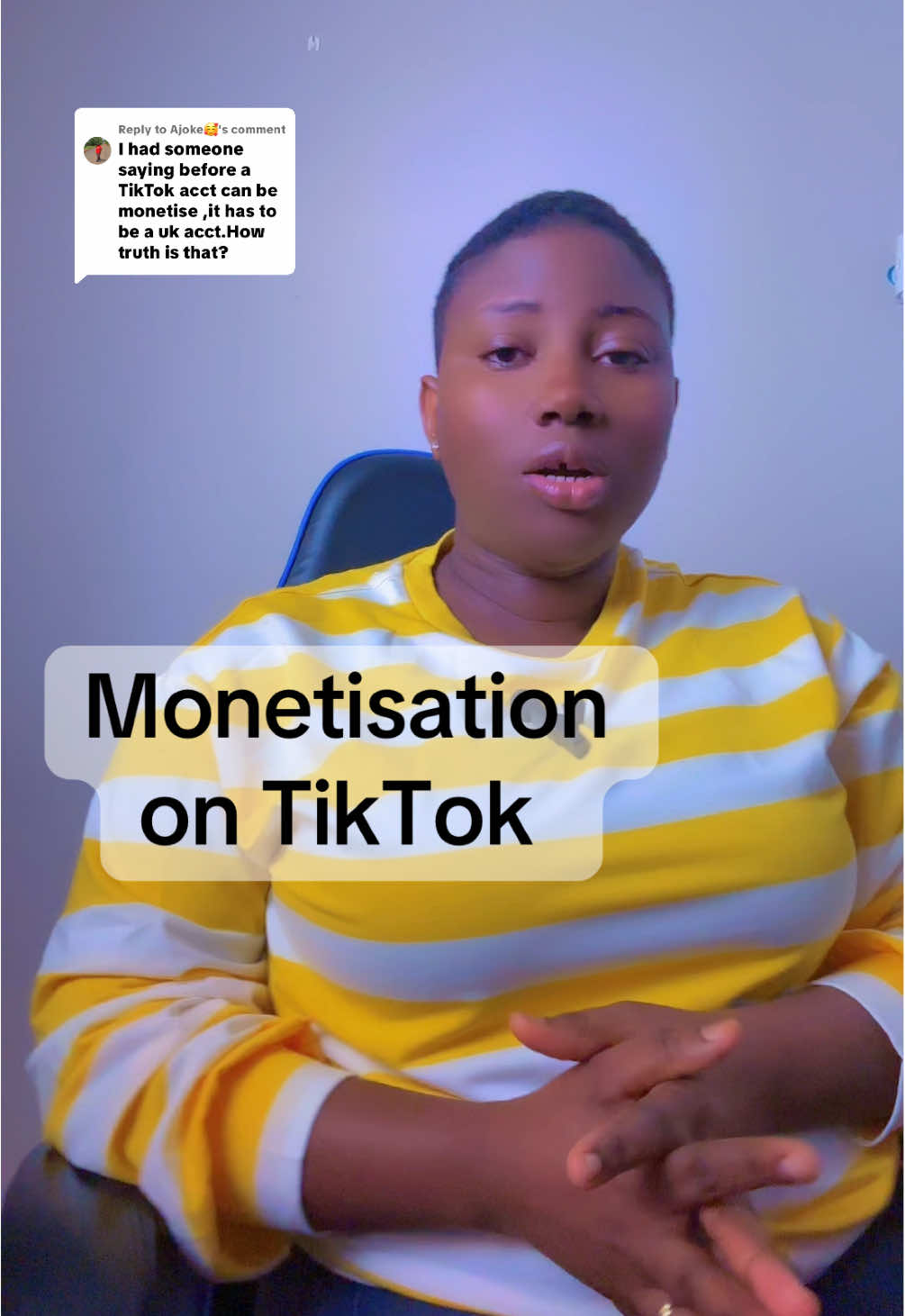Replying to @Ajoke🥰 Monetisation on TikTok #tiktokmonetisation #newcontentcreator #howtomakemoney 