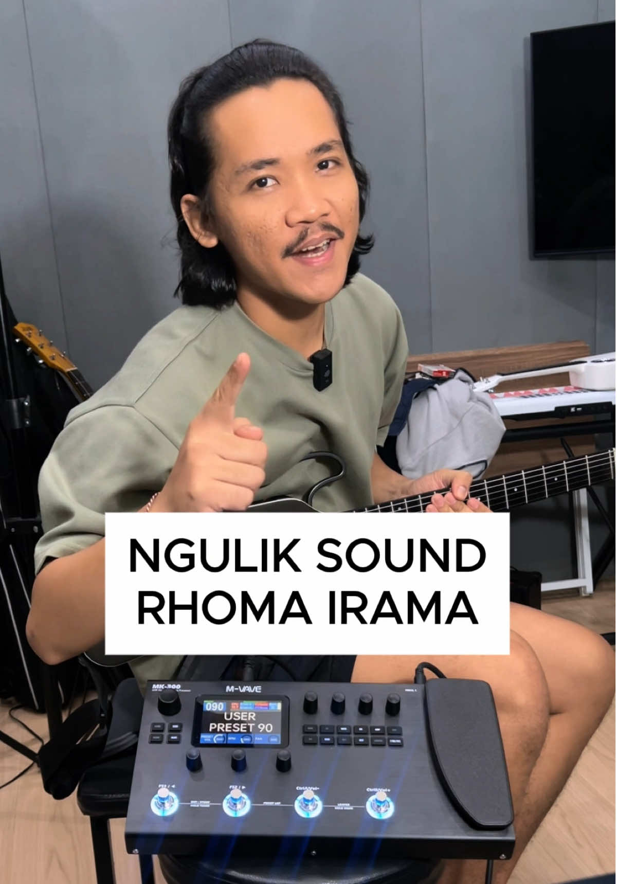 Sound Gitar Rhoma Irama. Udah mendekati apa belomm? Gitar: Donner Hush X Pro. Efek: M-Vave MK300 Link pembeliannya di Bio #guitar #electric #effect #mvave #mk300 