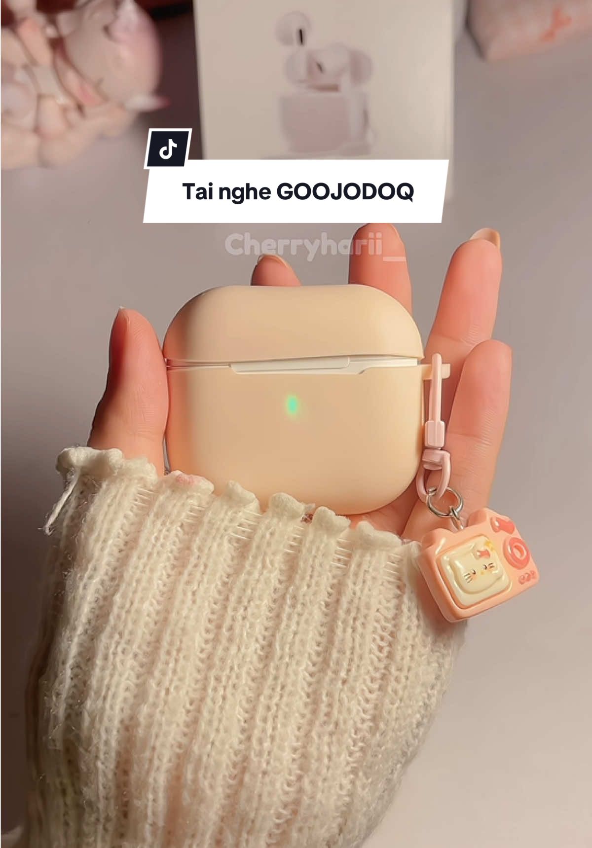 Tai nghe ôm tai, to rõ #goojodoq #tainghe #tainghebluetooth #cherryharii #review 