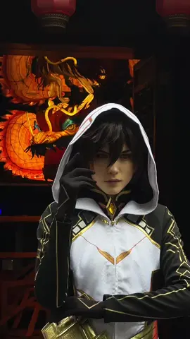 Photo shoot is hard😅 #zhongli #zhonglicosplay #GenshinImpact #cosplay 