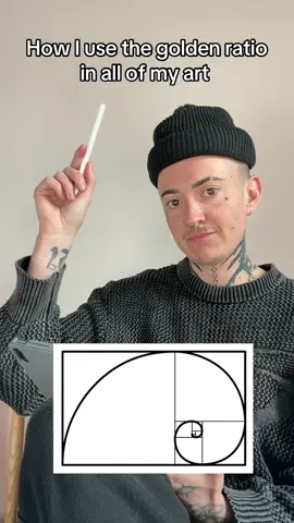 Here’s how I use the golden ratio in all of my art ✍️  #arthack #arttutorial #goldenratio #artist #drawingtips #arttips #arttipsandtricks #arthacks #artcomedy #artists
