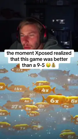 the moment Xposed realized that this game was better than a 9-5 🤑💰 #kickstreaming 