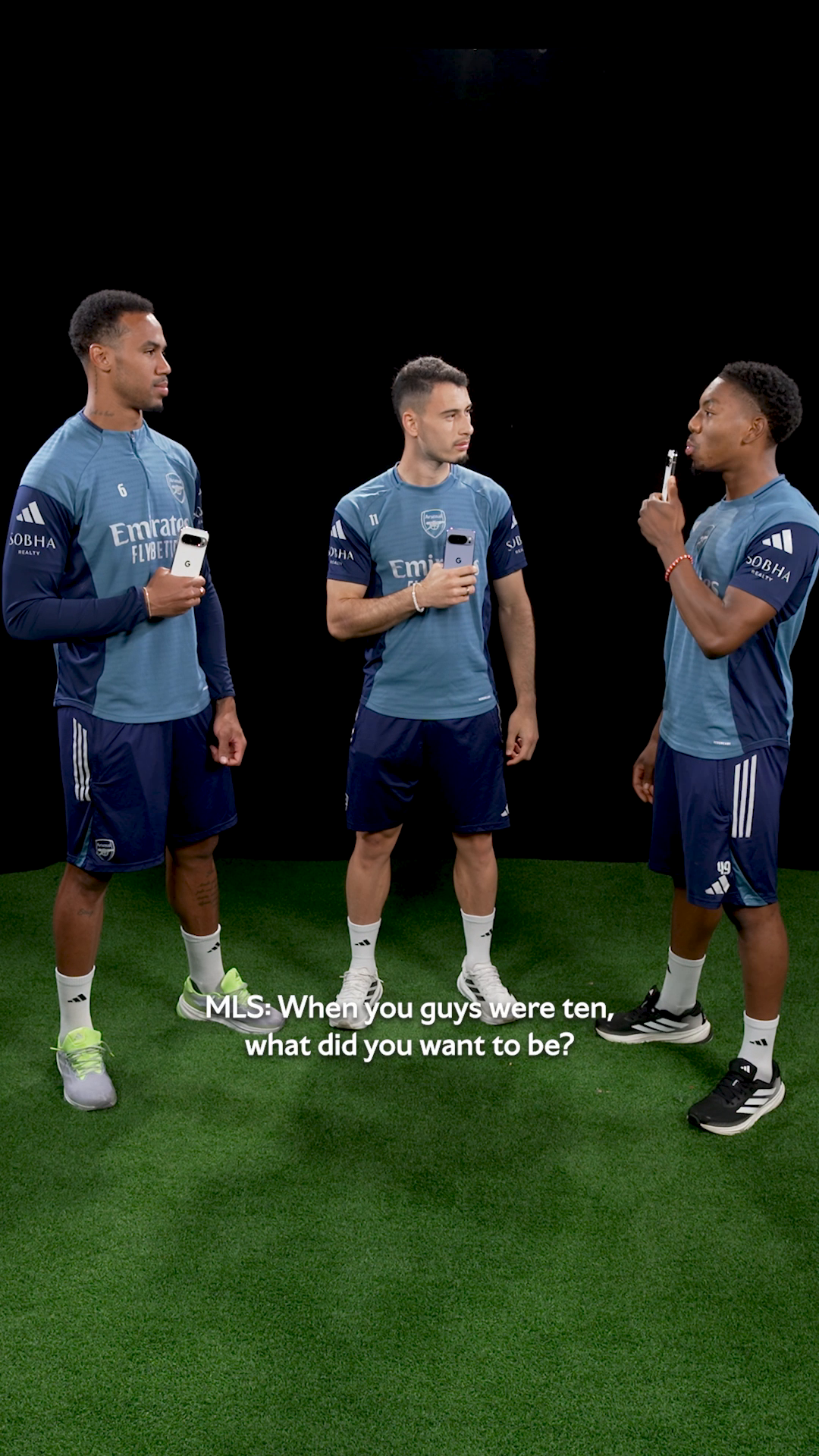 What job did you want to do when growing up? Watch as Big Gabi, Myles and Gabi's alternative careers come to life 👨‍💼🎾🩺 Brought to life with Gemini on Google Pixel 10 🤳 @arsenal