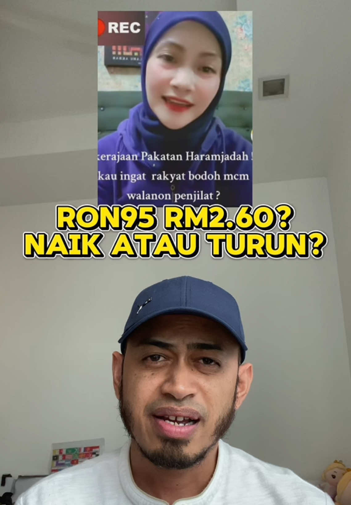 isu Ron95 #viral #tiktokmalaysia #taufiqiskandar 