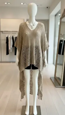 Emiola Hollow Blouse Out Loose-Atasan rajut wanita #blouse #atasanwanita #MIshop .id