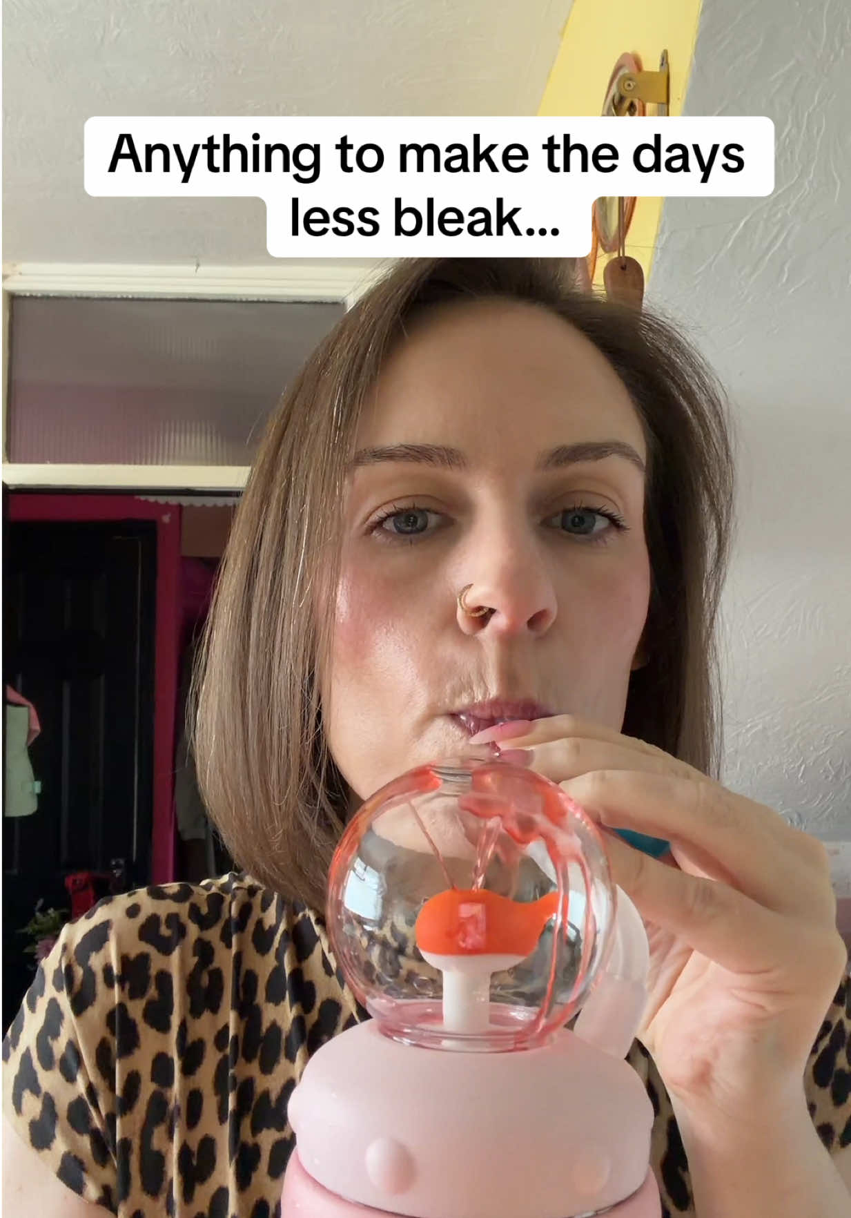 Maybe don’t put a red drink in it for your kids…but otherwise, no notes for this water bottle! #waterbottle #watertok #tiktokmademebuyit #foryoudays #whatsforyou 
