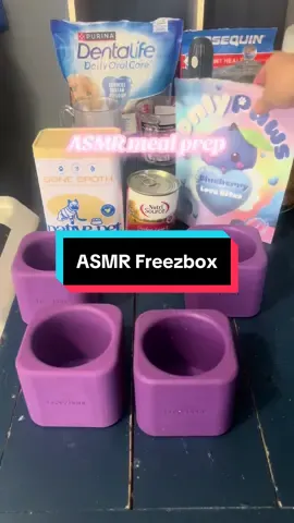 Let’s prep an enrichment meal using the freezbox from @Freezbone #dogfood #dogtreats #enrichmentfordogs #dogenrichment #dogchews 