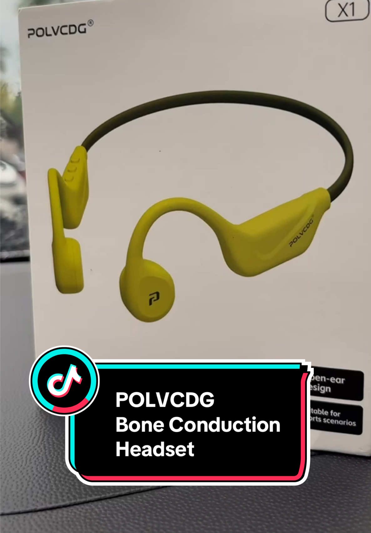 POLVCDG Bone conduction sports headphones #boneconduction #headset #headphones 