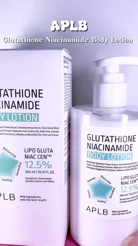 Một em kem dưỡng ẩm body siêu ưng đến từ nhà @APLB VN. Chất thì thấm nhanh cực mà không nị nhờn rít nè, bên cạnh đó còn giúp da luôn được ẩm mịn nữa í #APLB #APLBVietNam #Glutathione #niacinamide #duongthe 