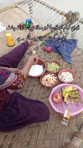 A perfect mix of sweetness and freshness 🥛🍌🍎🍇 Dairy milk cream blended with juicy fruits, pure delight! Every spoon is a combo of health and taste ✨ Simple, yummy, and made with love ❤️