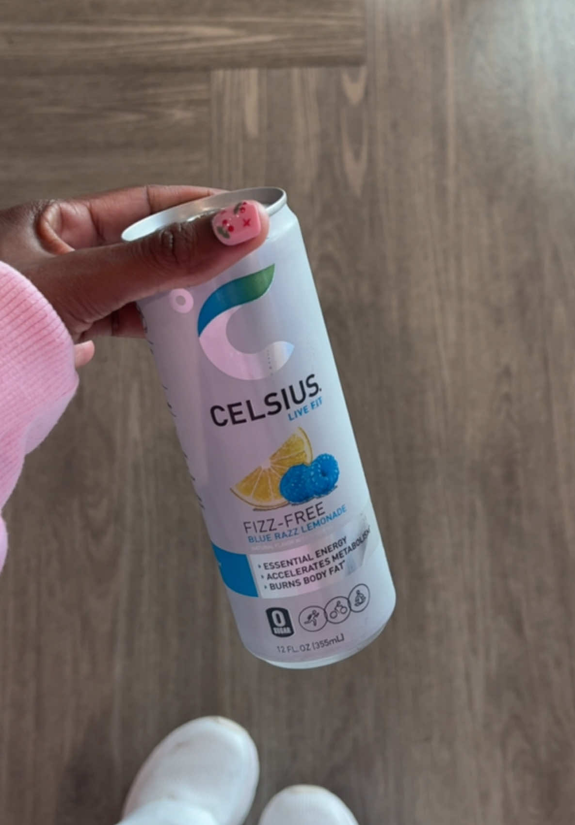@CelsiusOfficial #celsiusambassador My favorite flavor right now is the Blue Razz Lemonade, this one is FIZZ Free! 