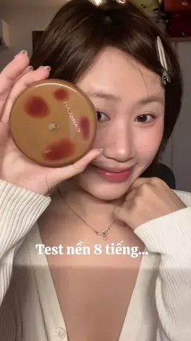 Test nền ngày xém mưa...khúc đi ngoài đường là gió bùng bùng sắp mưa rồi á 🥷 #makeup #cushion #carslan #dakho