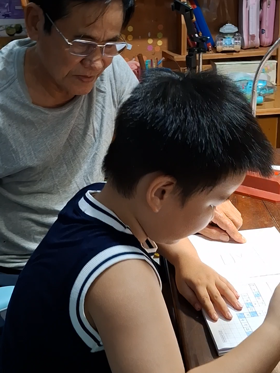 Ông dạy cháu học#tiktok #tiktokviral #ongvachau