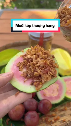 Muối tép thượng hạng công thức riêng nhà em ! Mời cả nhà ạ ! #muoitep #muoitom #huyenmix #anvat #xuhuong 