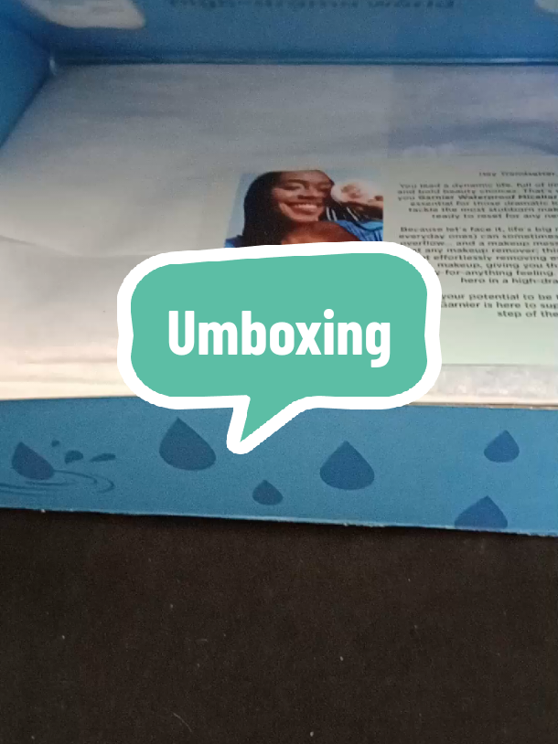 Thanks you @GarnierUSA #garnierwaterworks #gift #ugc #umboxing 