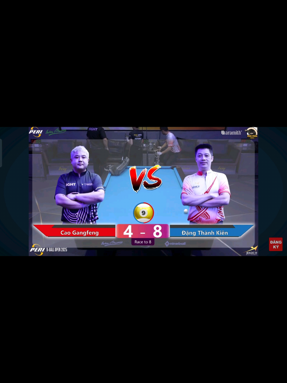 Thầy Kiên Magic thành công giành vé ở lại trong nhánh thua . #xuhuong #viralvideo #viral #billiards #pool 