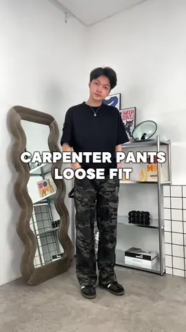 ini dia carpenter pants atau cargo?? ya itulah yg ada camonya🥲👍🏻 — #carpenterpants #celanacarpenter #cargopants #celanaloreng #celanapria 