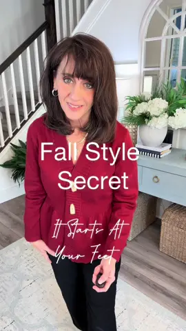 🍂 Fall never looked so good 🍂 This cranberry Amazon sweater is cozy and chic, but the real star? These patterned shoes—instant outfit elevator. One pair, endless compliments. ✨ Classic, effortless, and ready for every fall moment. Link in bio & follow for more style inspo over 50. 💃 #FallFashion #Over50Style #AmazonFinds#genx #OOTD @Amazon 