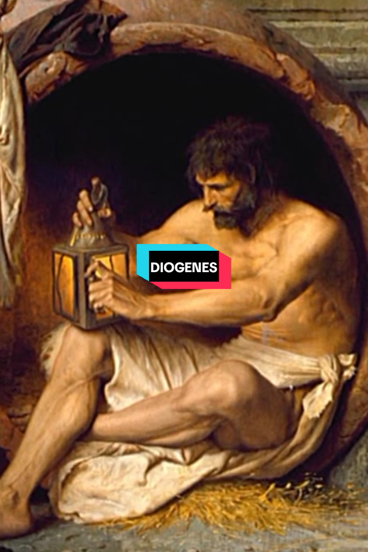 Bagian 1 | Diogenes Seorang filsuf gila yang tidur di tong, nyindir Plato, dan bahkan berani ngejek Alexander the Great. #SejarahUnik #Diogenes #Filsafat #StoryTimeSejarah #Fyp