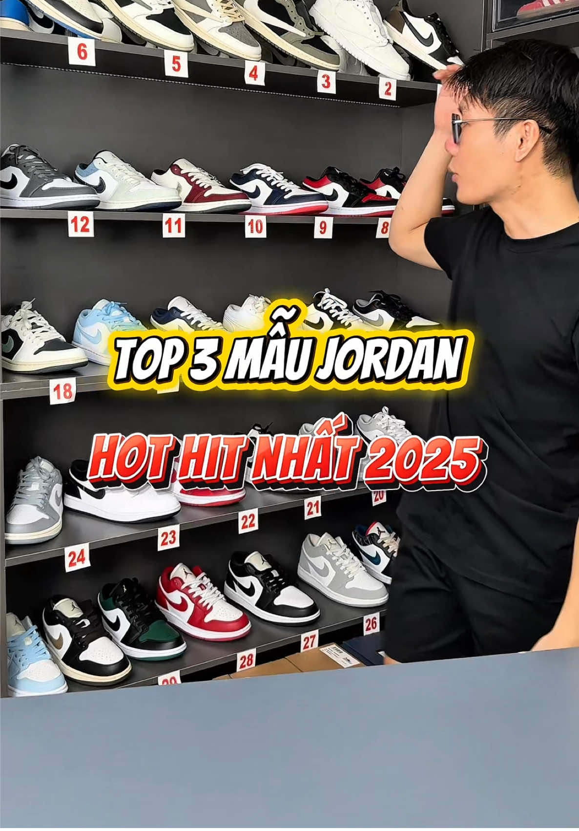 Mẫu sneaker đẹp cho nam nữ  #reviewsneaker #giaysneaker #jordan #tuananhluxxury #giaythethao 