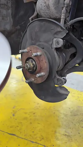 Honda Accord front brake service install new brake pads #automotive 