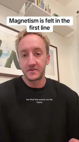 Your first words set the stage make them feel the magnetic pull #personalgrowth #charisma #charismatic #communicationskills 