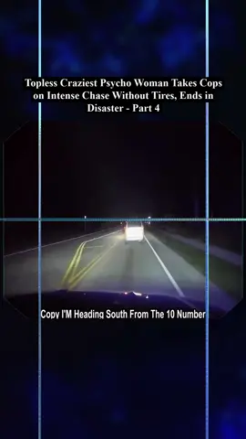 Topless Craziest Psycho Woman Takes Cops on Intense Chase Without Tires, Ends in Disaster - Part 4 #foryou