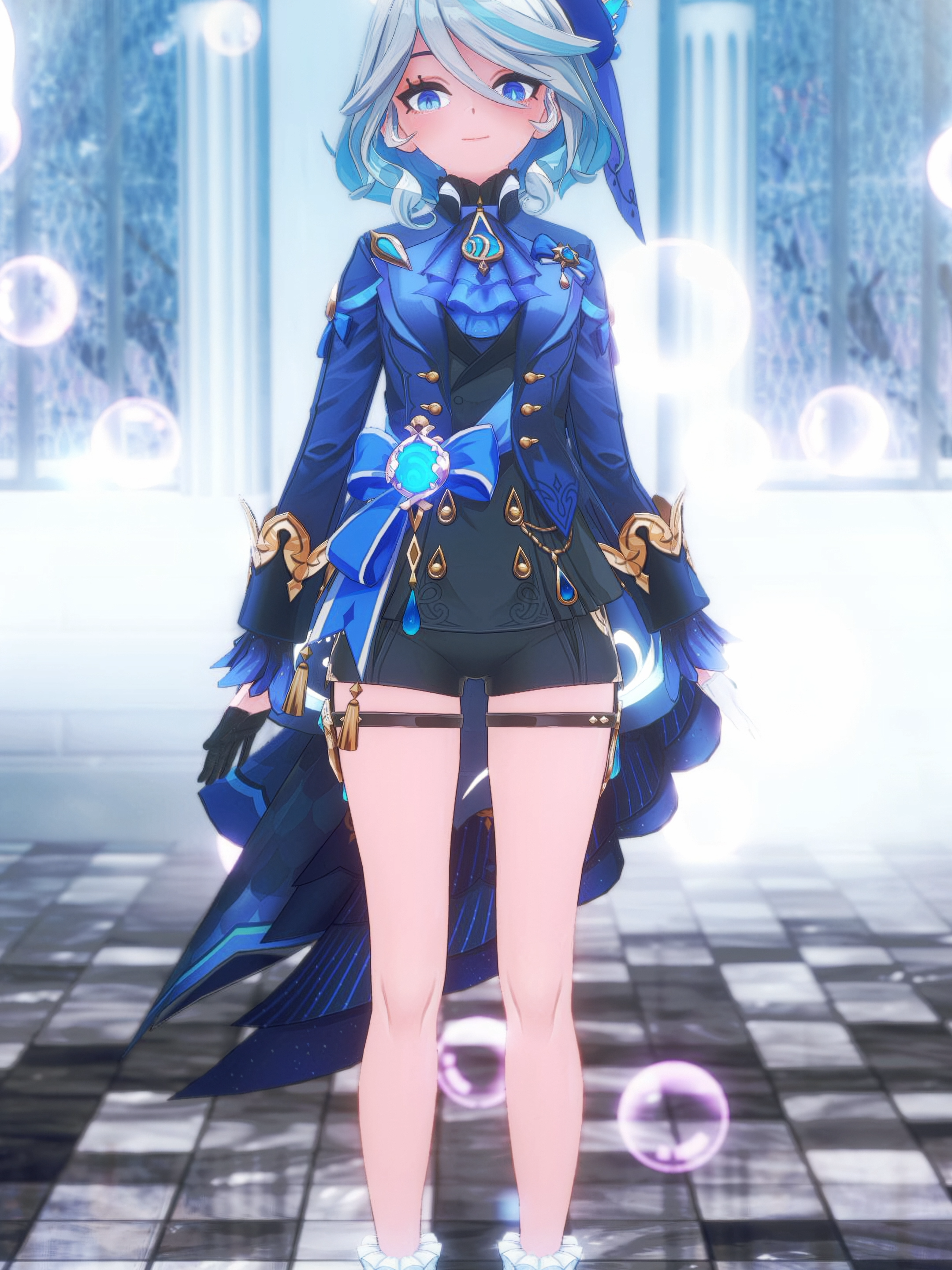 ❖#GenshinImpact #MMD❖ #フリーナ【にぎにぎにじたうん！】 #原神 #hoyocreators #furina #shorts  ❖Music：にぎにぎにじたうん！ / にじさんじ 様  ❖Motion：tencha.3d 様  ❖Model：HoYoverse  ❖Stage：X @Poison_Anime