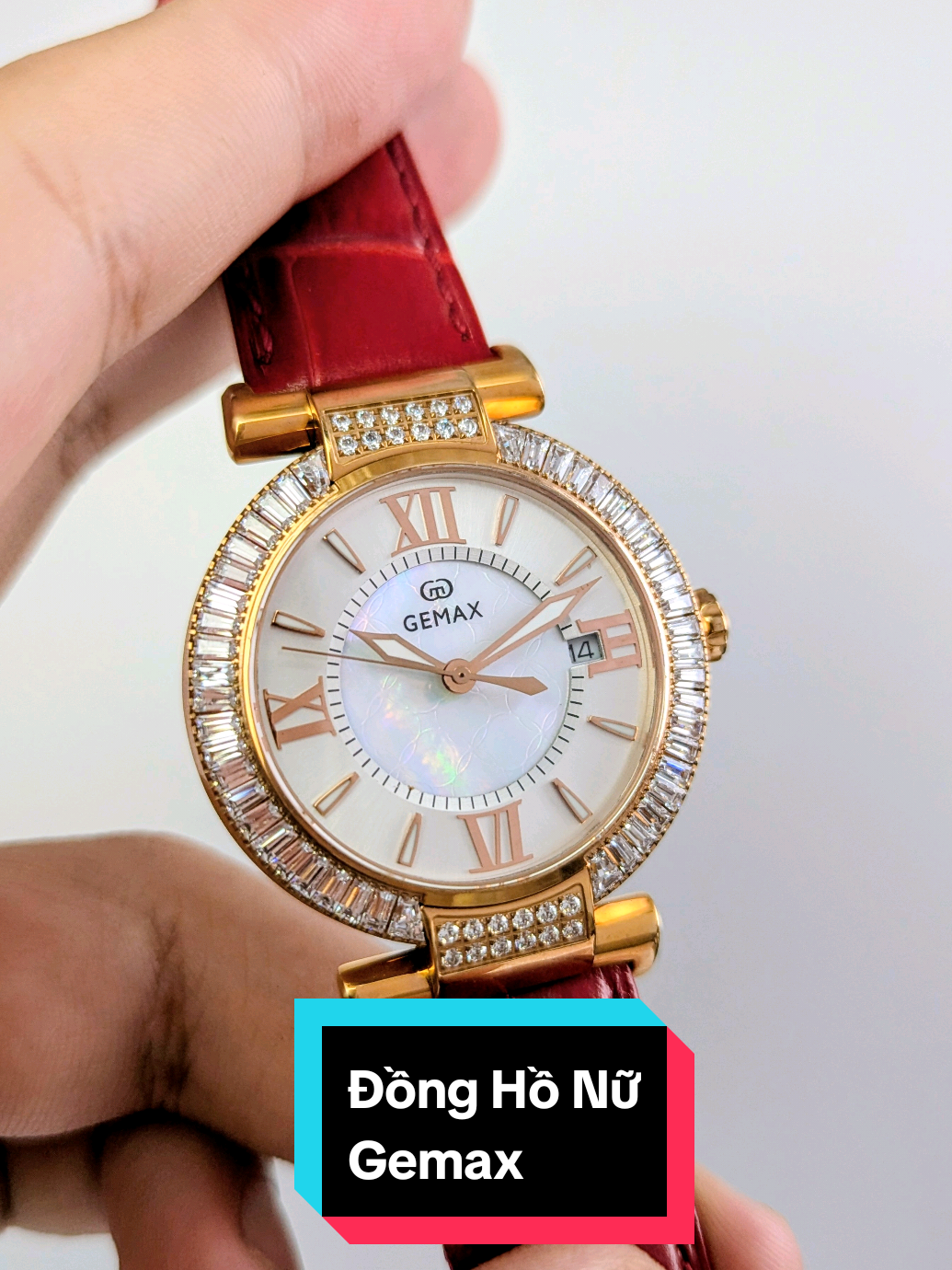 💖 Một chiếc đồng hồ – Nâng tầm phong cách. ✨ Đồng Hồ Nữ Gemax – Vẻ đẹp quý phái cho nàng hiện đại. #gemax #watchtime #xuhuong #tiktokwatch #donghowatchtime 