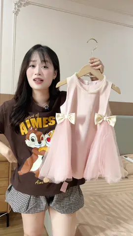 Váy công chúa cho bé #babymunz #thoitrangtreem #vaycongchua #vaychobe #vaybegai 