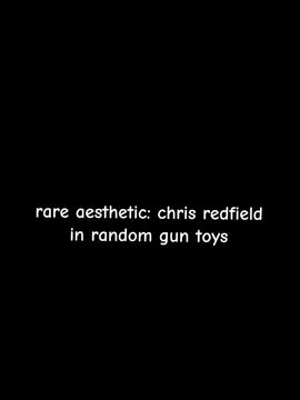 I took the first two pics 😭😭😭 not the first time I see him in toys like this lol #rareaesthetic #chrisredfield #residentevil #residentevil5 