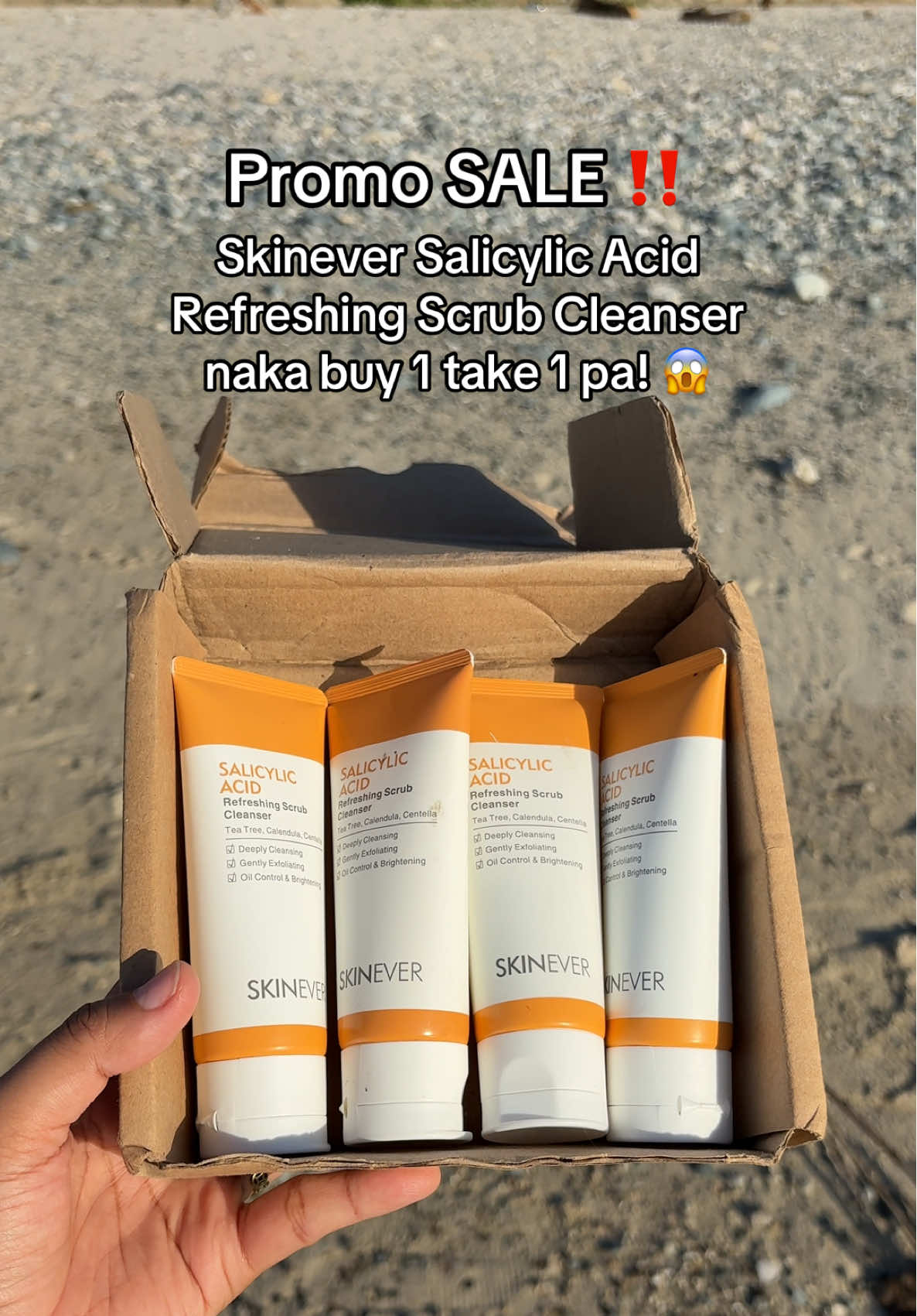 bagsak presyo ngayon ang Skinever Salicylic Acid Refreshing Scrub Cleanser naka buy 1 take 1 pa! 😱 @SKINEVER PH #skinever #skineverph #skineversalicylicacid #skineversalicylicrefreshingscrubcleanser #fyp 