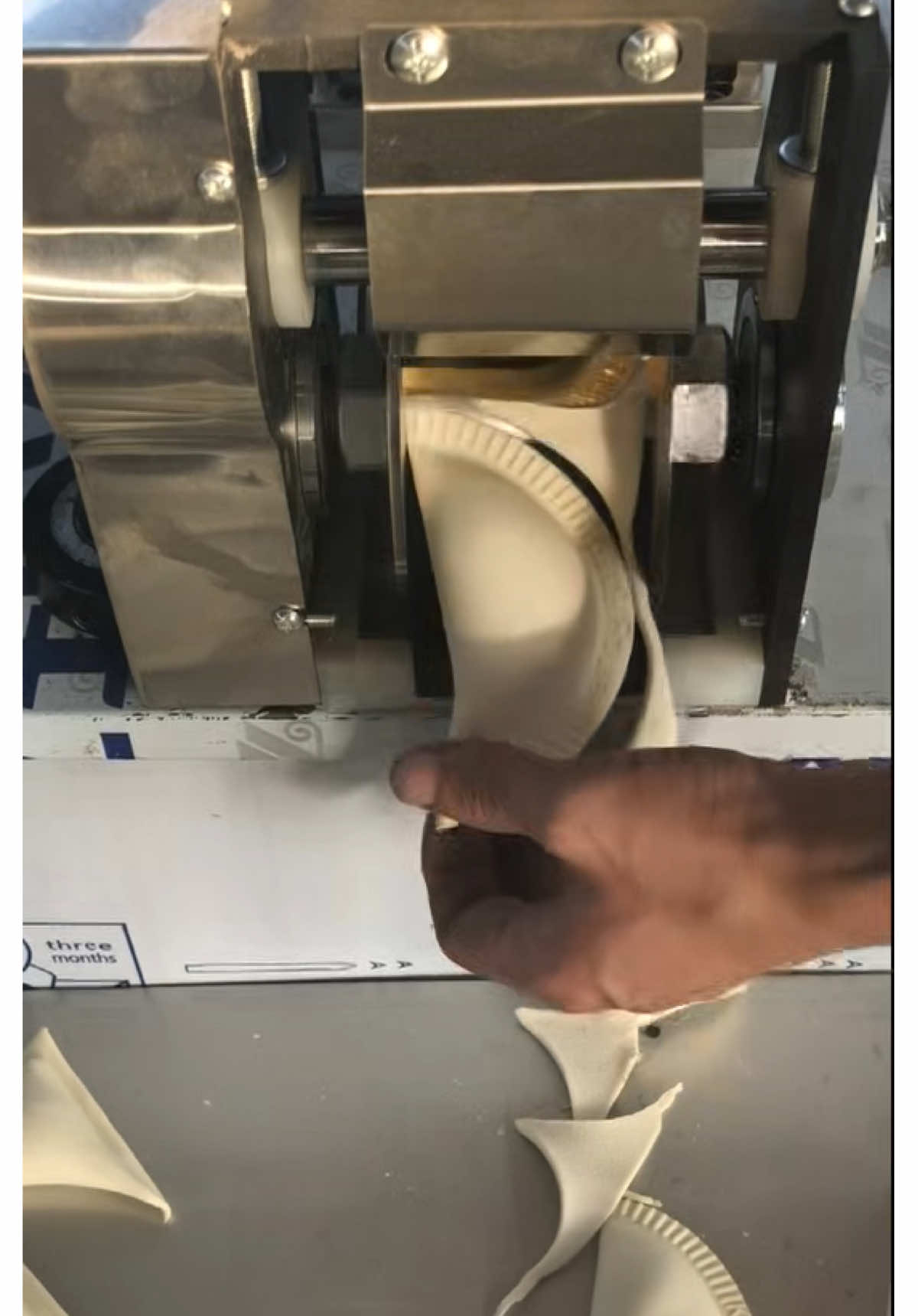 Custom-made dumpling machine