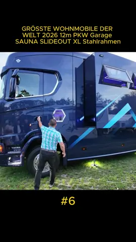 GRÖSSTE WOHNMOBILE DER WELT 2026 12m PKW Garage SAUNA SLIDEOUT XL Stahlrahmen #grip #autos #rtl2 #hamidtailormadecars #verhandlungstipp   