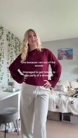 tbh the credit goes to my aunty for securing them #partyofashowgirl #taylorswiftmovie #lifeofashowgirl #taylorswiftuk #swifty 