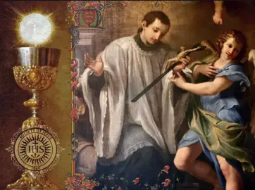 St. Aloysius Gonzaga S.J patron saint of Catholic youth, students, and Jesuit novices, and is also a patron saint for AIDS patients and their caregivers #catholicism #makeviral #jesuits #saint 
